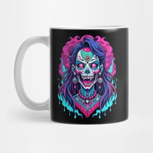 Kuchisake Onna Japanese Horror Colorful Mug